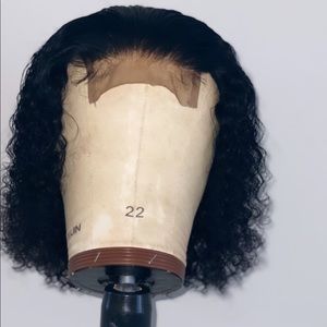 Deep wave even cut free part wig